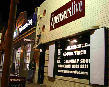 Spensers Live shop front