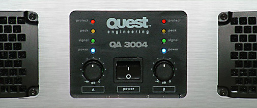 QA3994 front panel detail